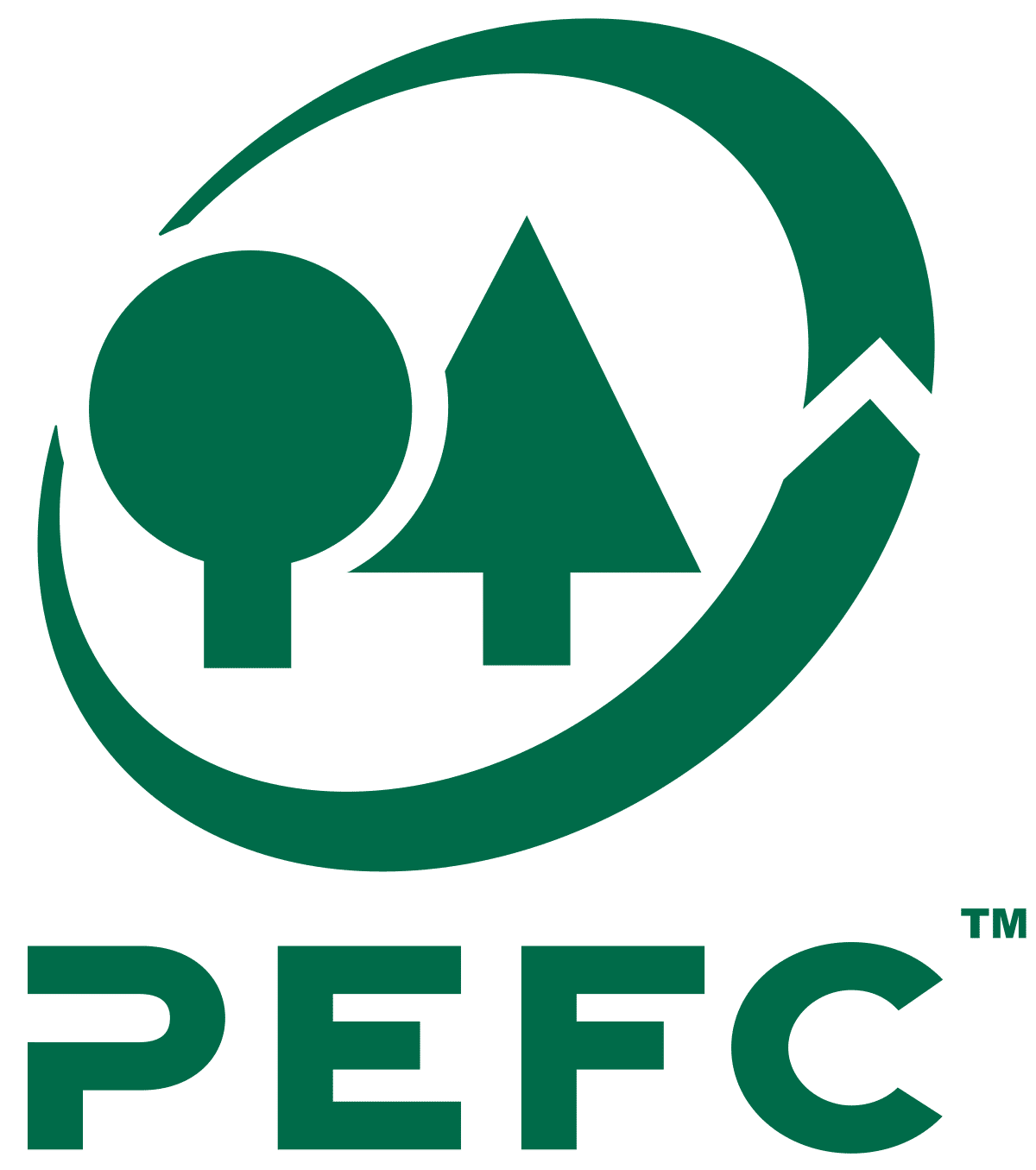 Logo PEFC. Papiers recyclés. Imprimerie professionnelle.
